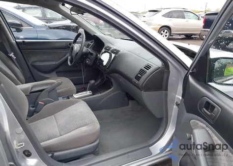 2005 Honda Civic Vp из США, поврежденный, VIN 2HGES16325H531969